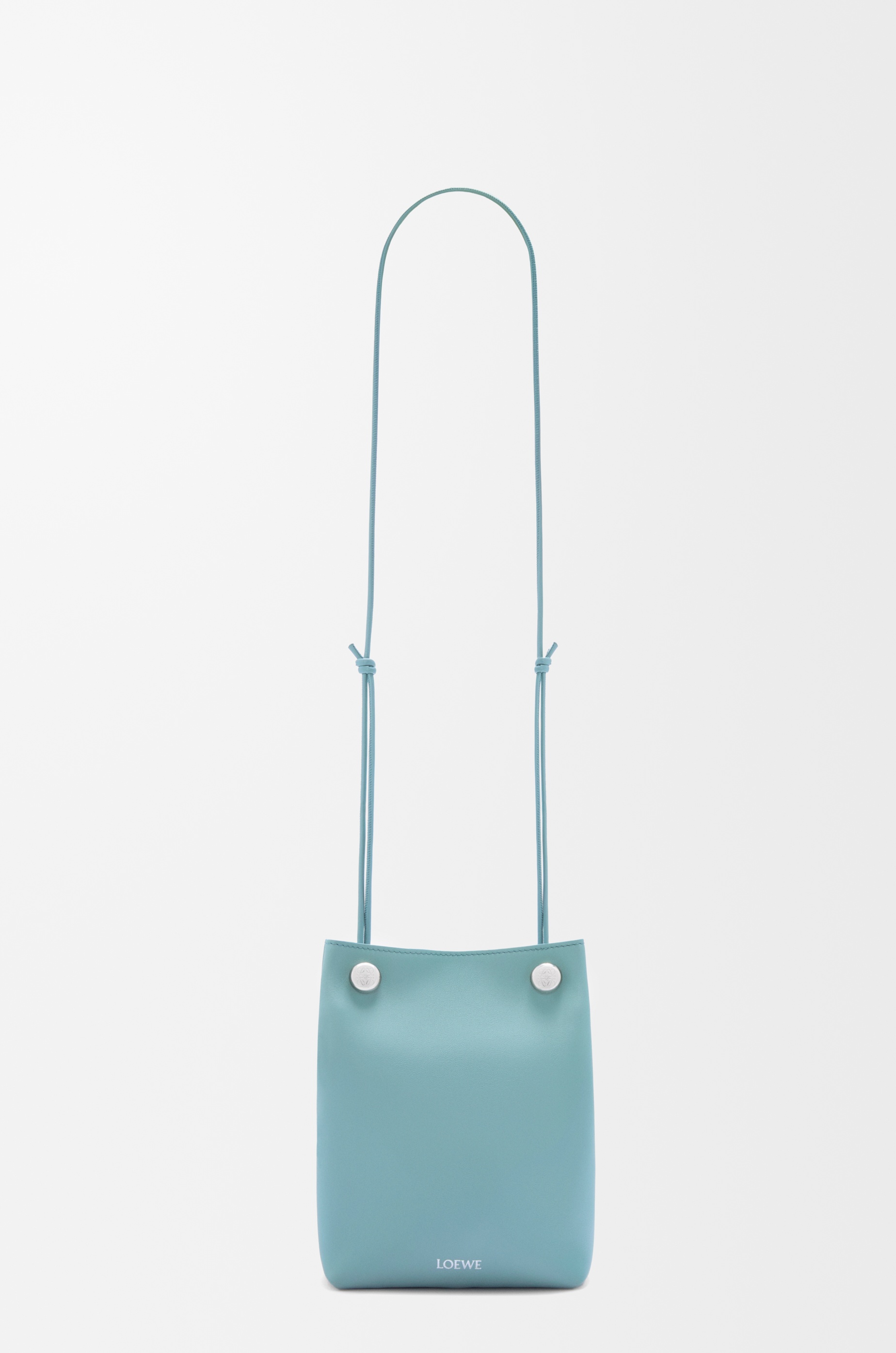 Pebble pouch in smooth calfskin - 6