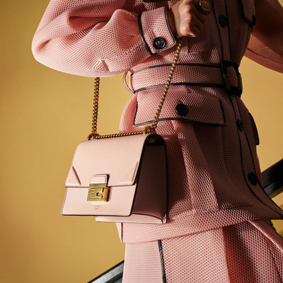 FENDI Pink leather mini-bag outlook