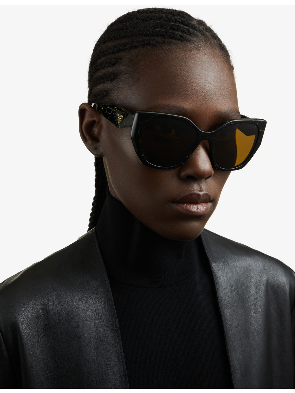 PR 19ZS cat-eye frame acetate sunglasses - 2