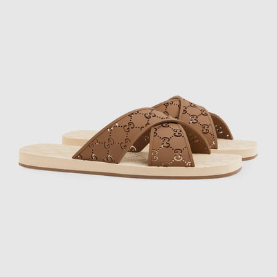 GUCCI Men's GG slide sandal outlook