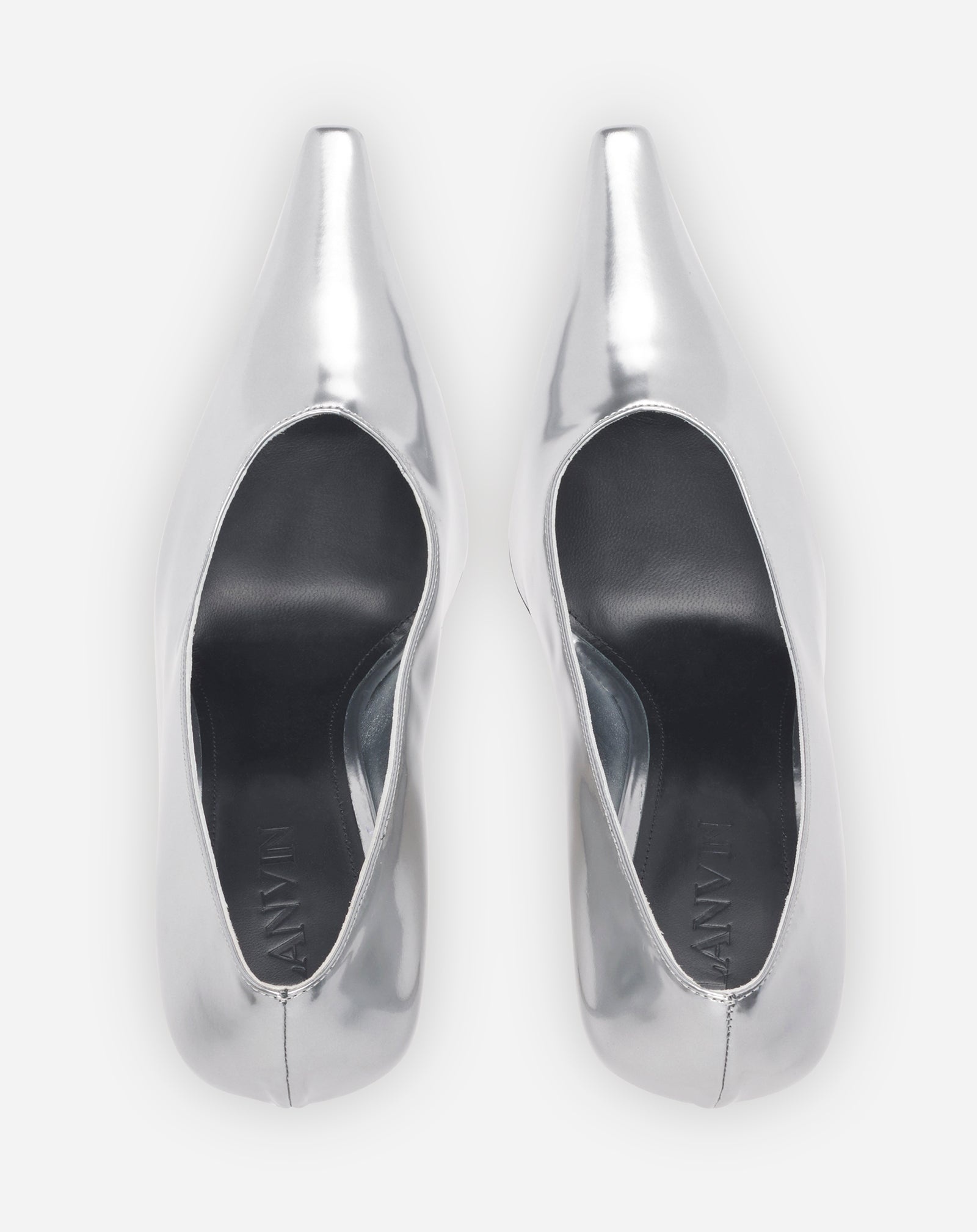 METALLIC LEATHER SWING PUMPS - 4