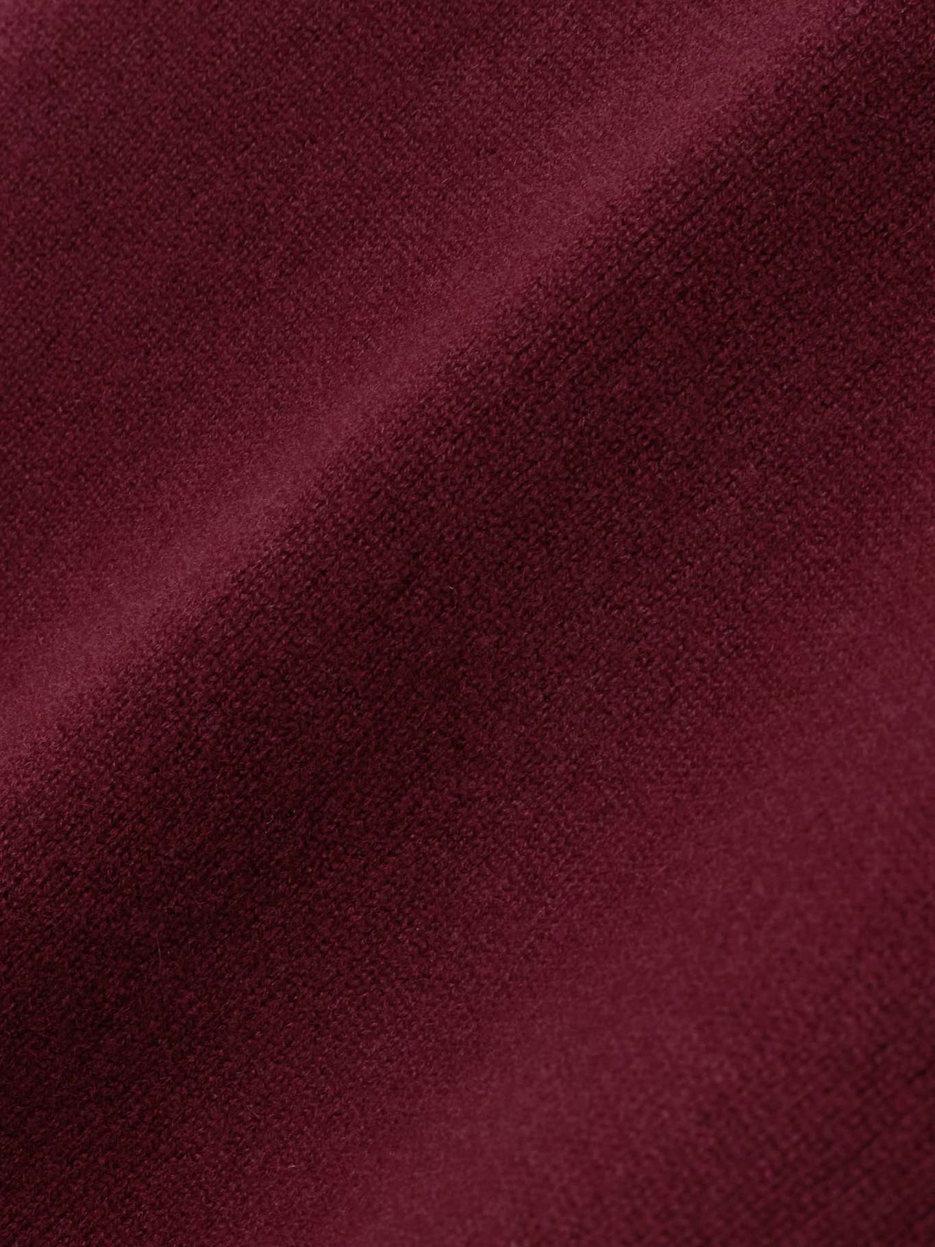 Clare cashmere mini skirt Plum - 4
