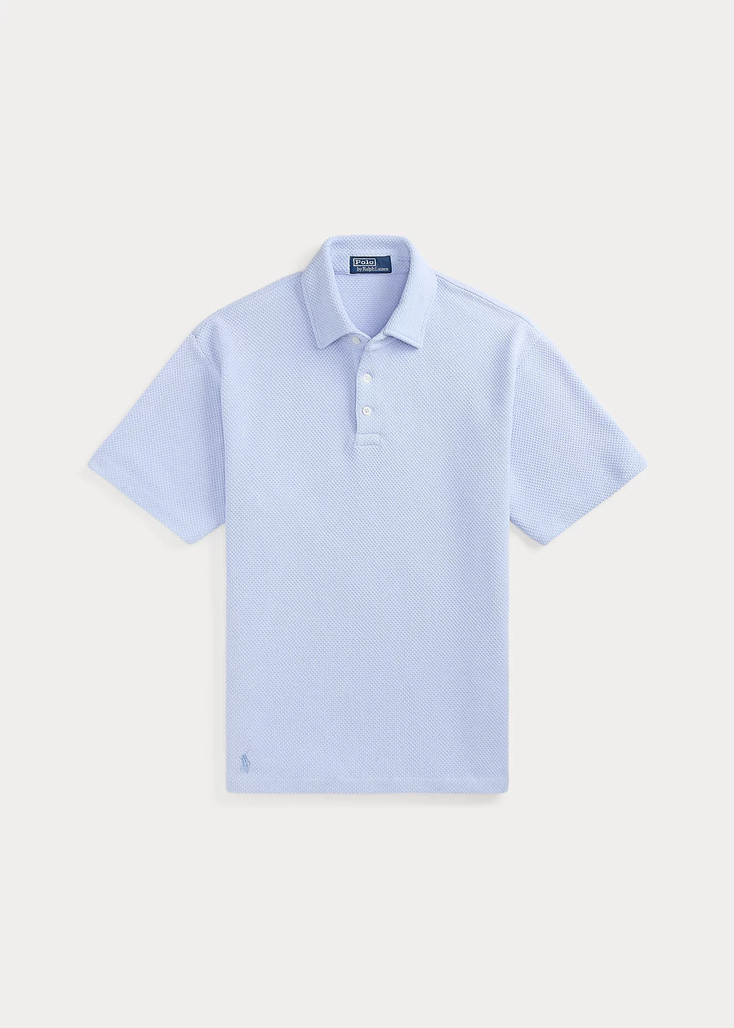 Standard Fit Textured Piqué Polo Shirt - 1
