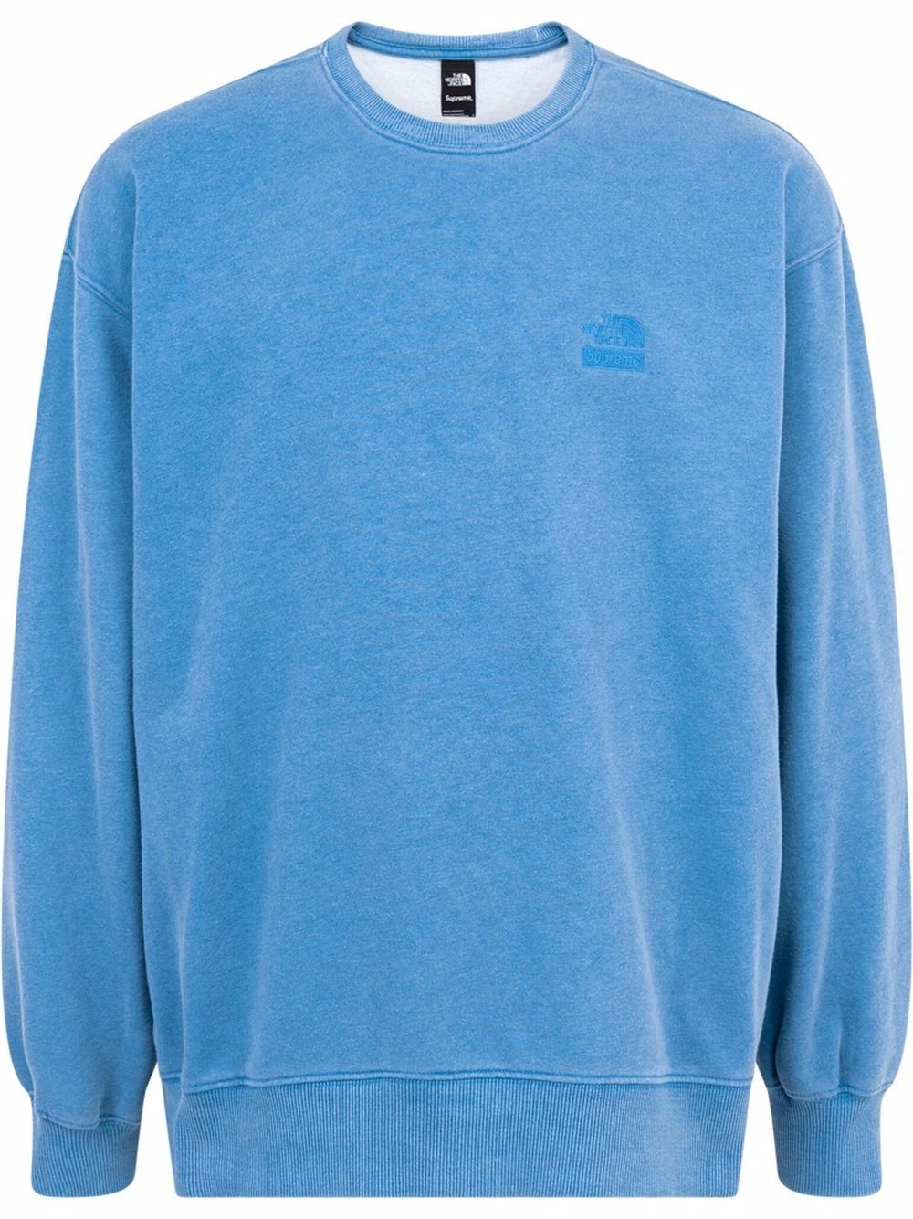 x The North Face embroidered logo sweatshirt - 1