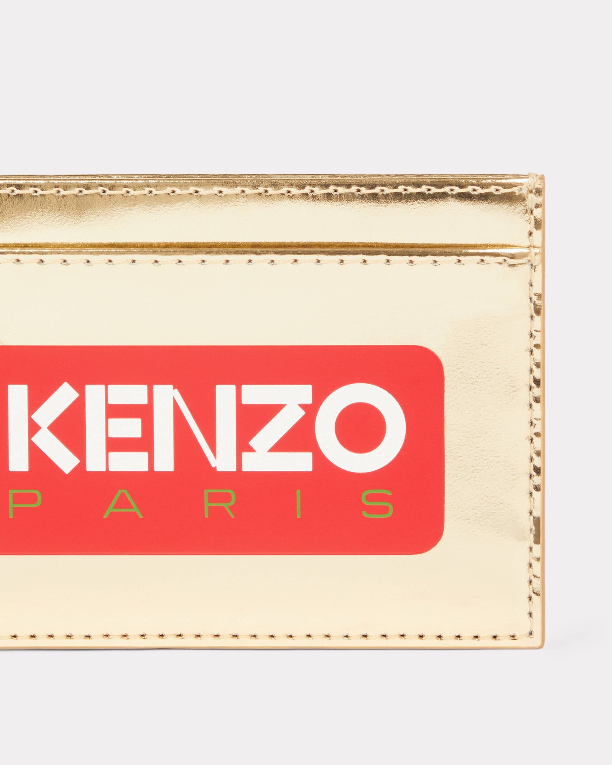 Leather 'KENZO Emboss' cardholder - 3