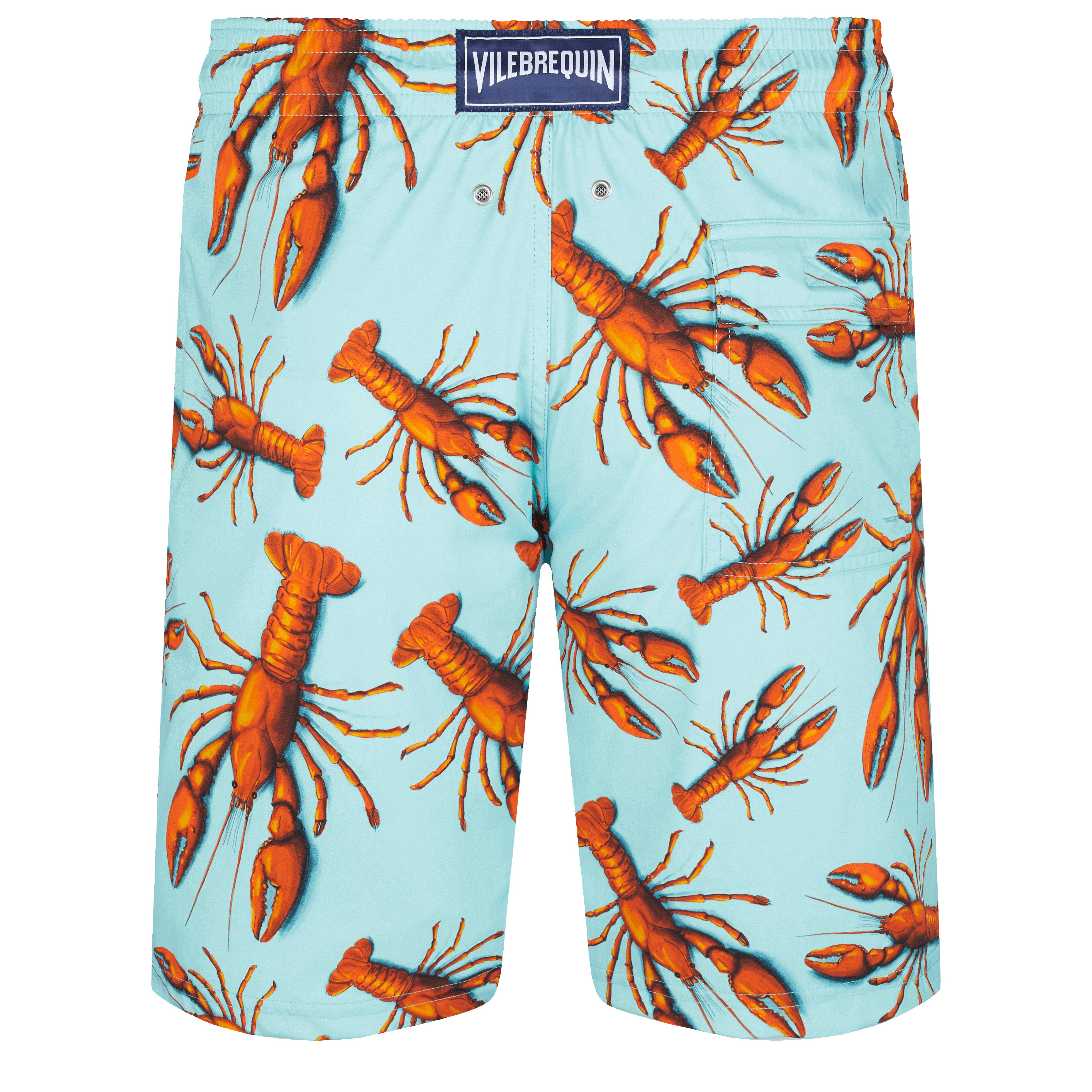 Men Long Swim Trunks Lobster - 2