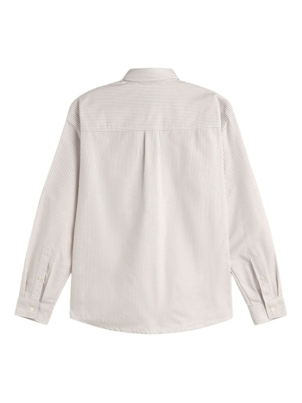 Greg striped long-sleeve shirt - 2