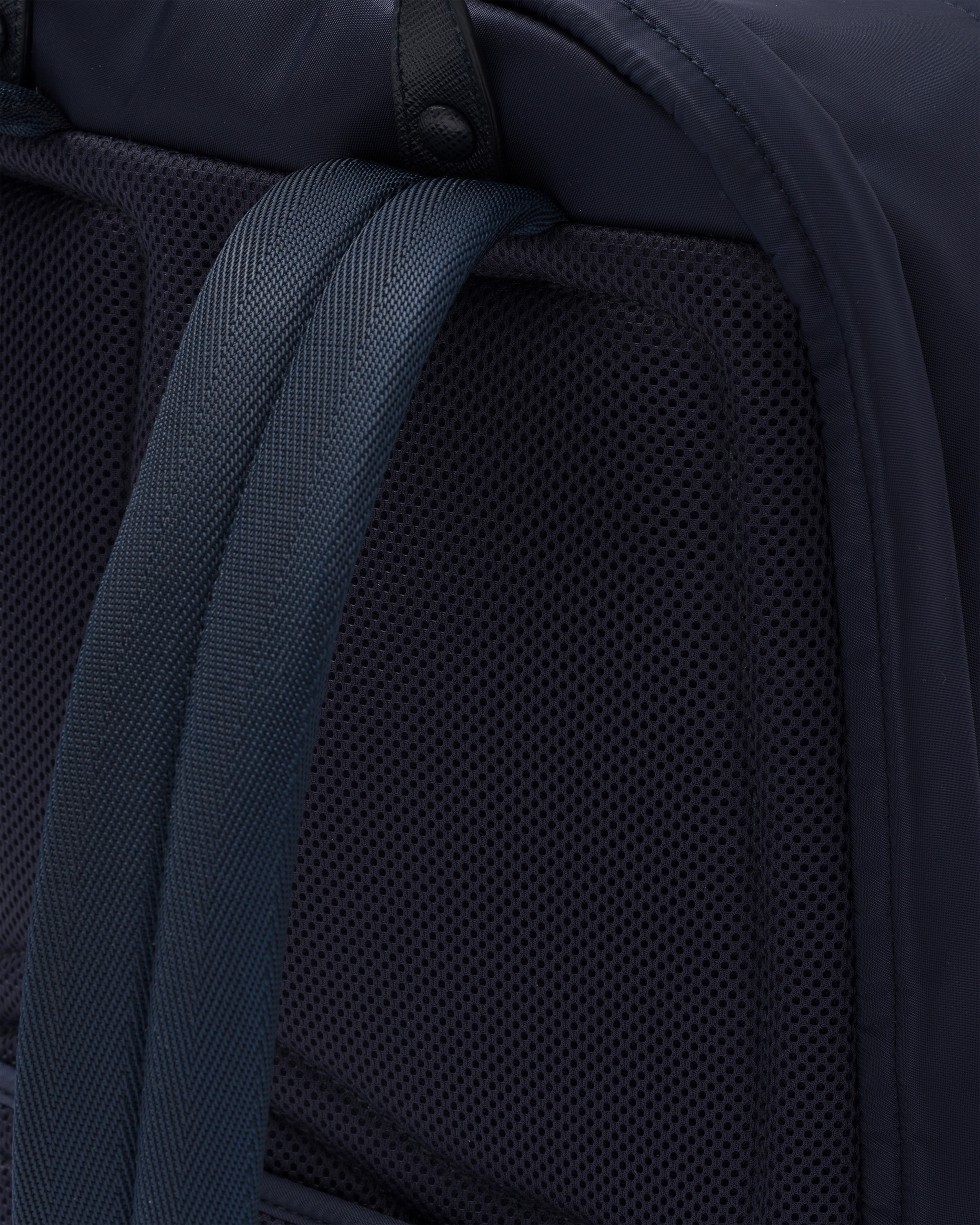 Re-Nylon and Saffiano leather backpack - 7