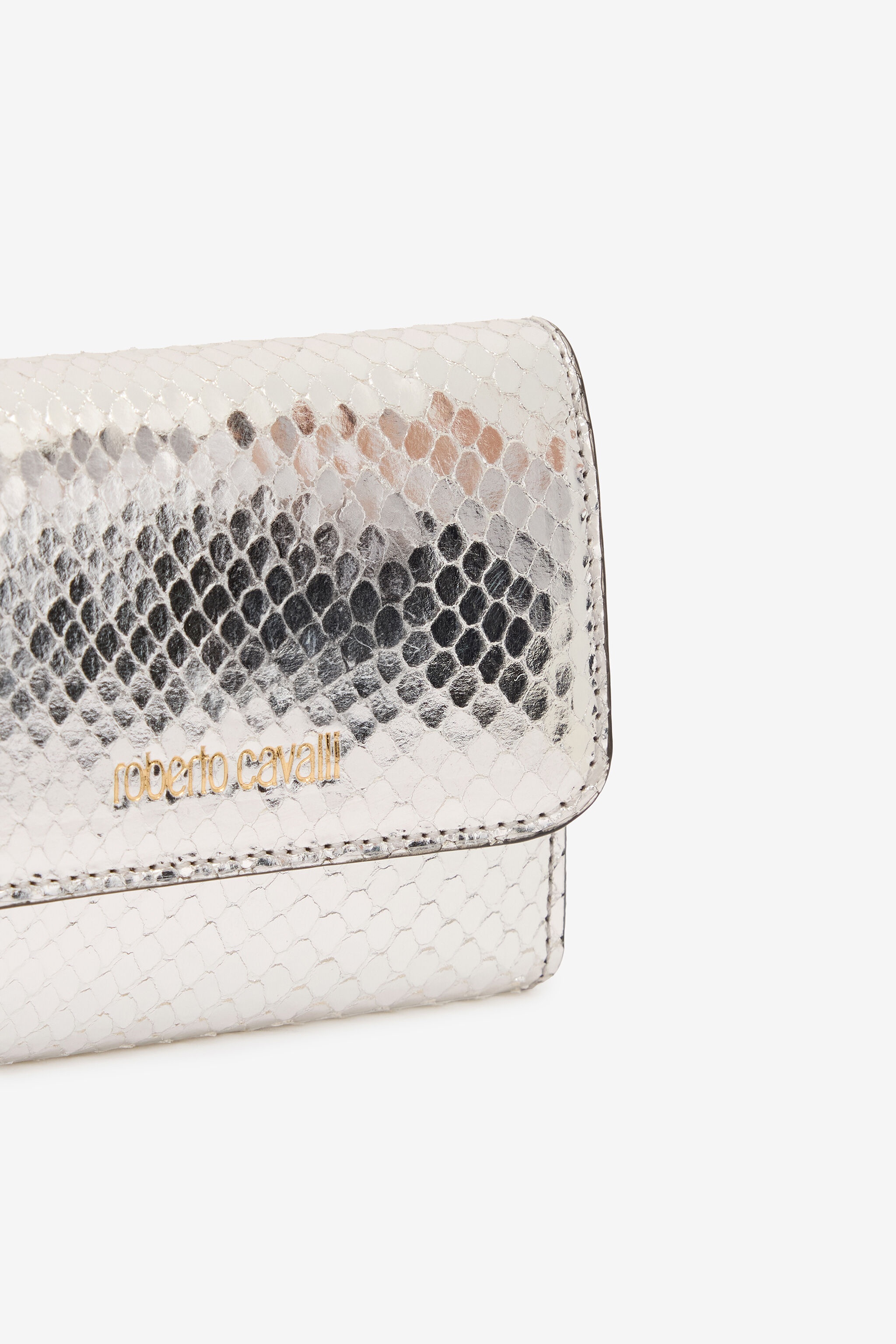 Laminated Cardholder with Snake Print - 4