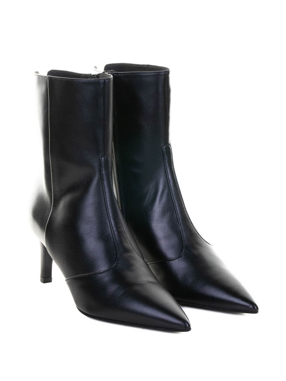60mm leather boots - 2