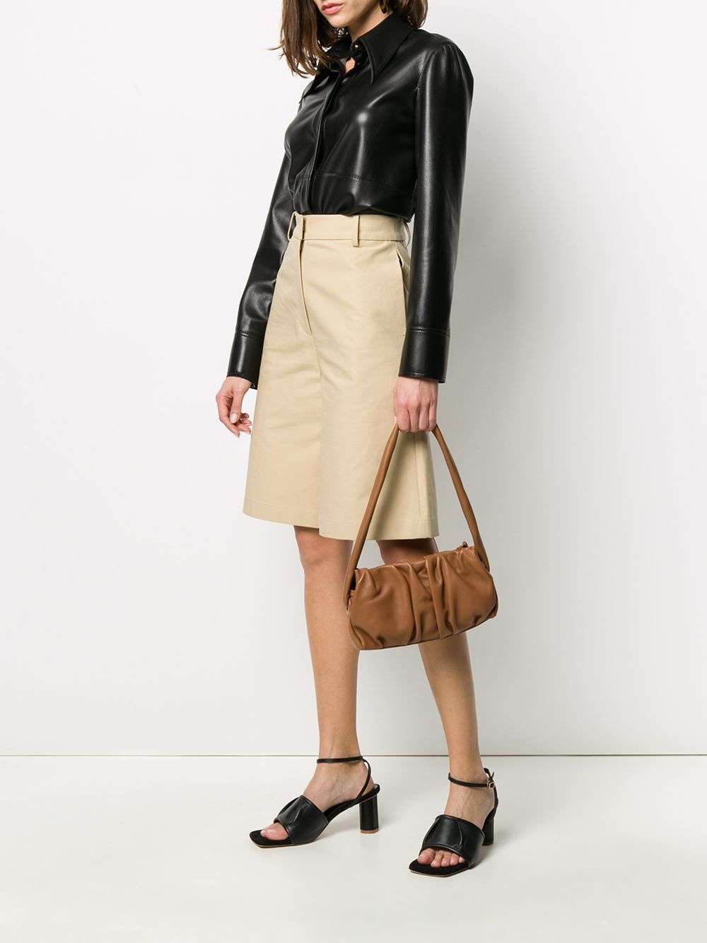 ruched shoulder bag - 2