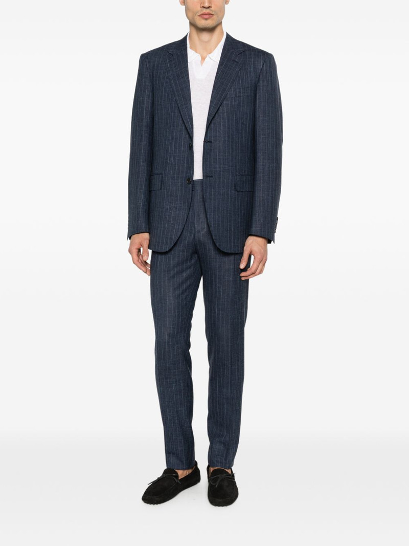 Canali pinstripe two-piece suit outlook