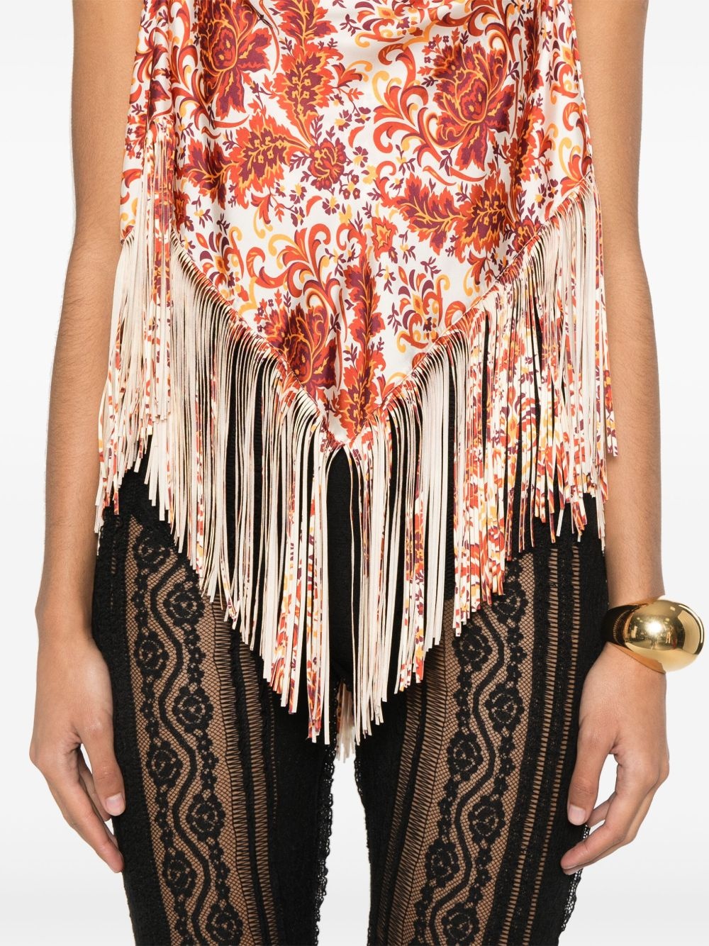printed tank top - 5