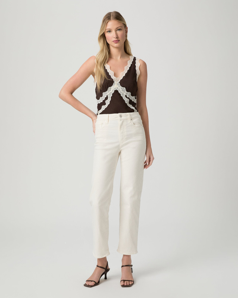 PAIGE Stevie Ankle Straight Jean outlook