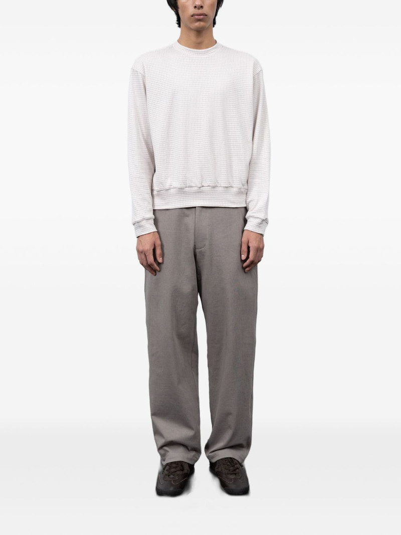 LADY WHITE CO. Gauze crew-neck sweatshirt outlook