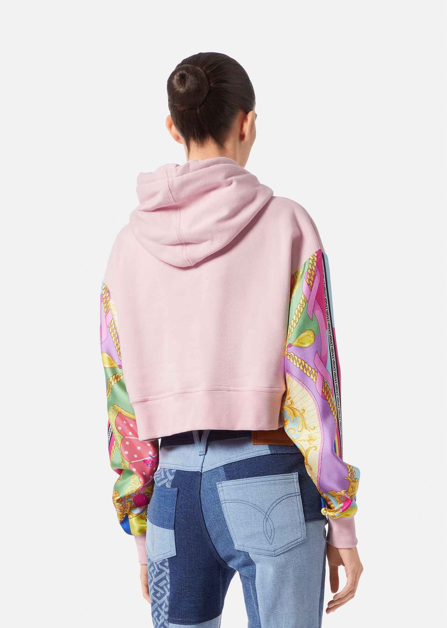 Dream Logo I Ventagli Cropped Hoodie - 4