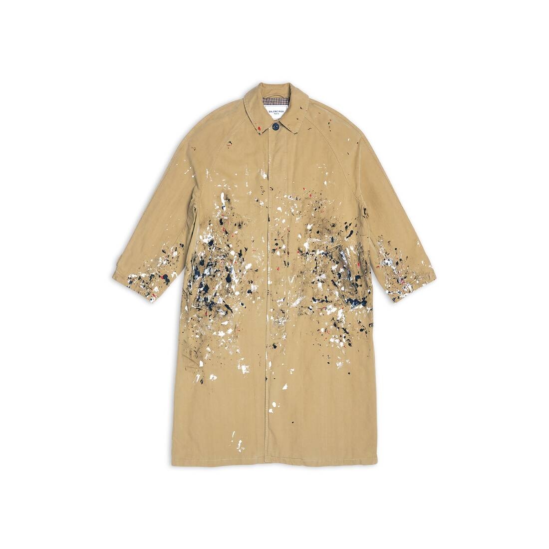 Men's Artist Carcoat in Beige - 1