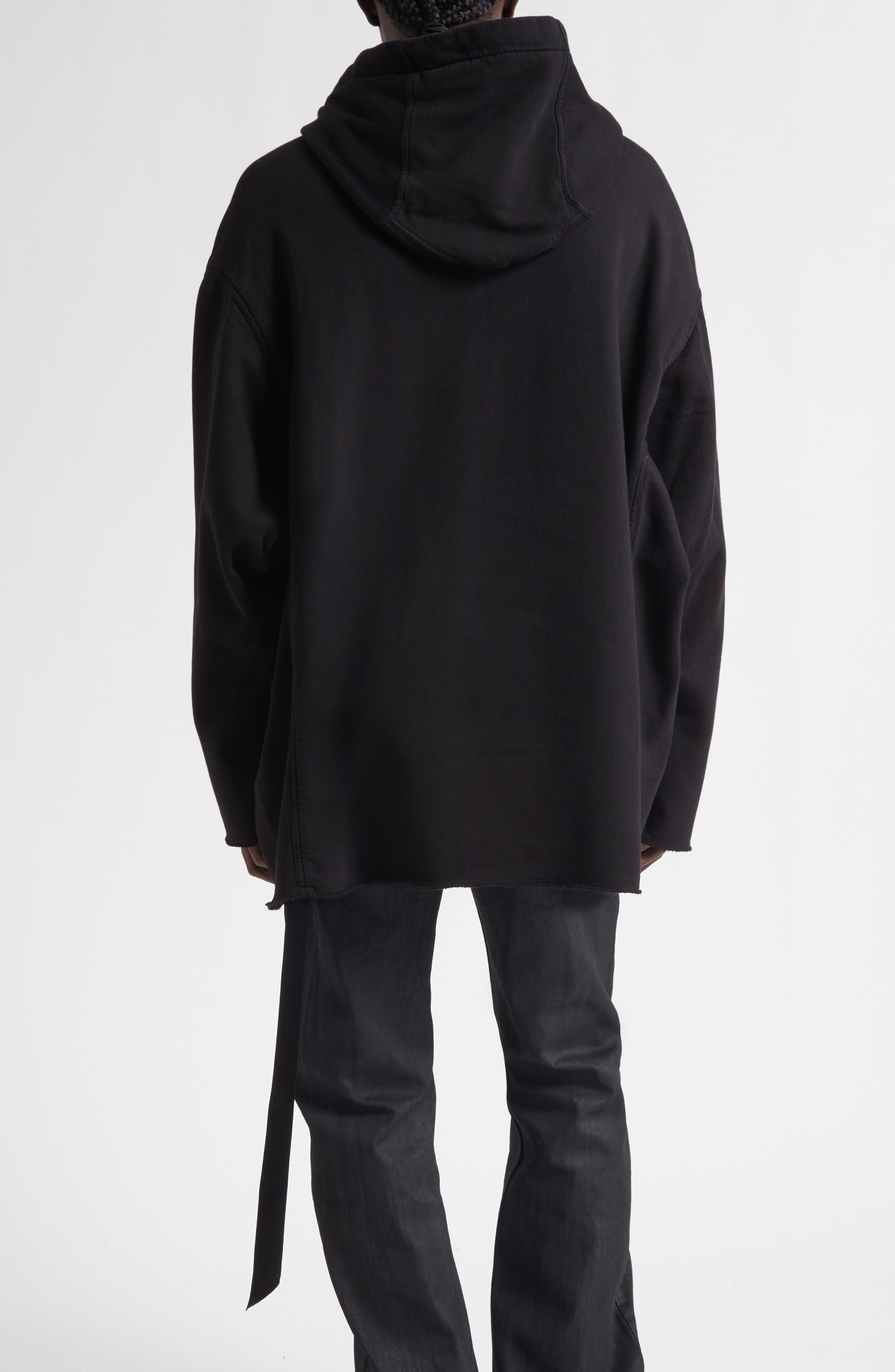 Rick Owens DRKSHDW Peter Oversize Hoodie in Black at Nordstrom - 2