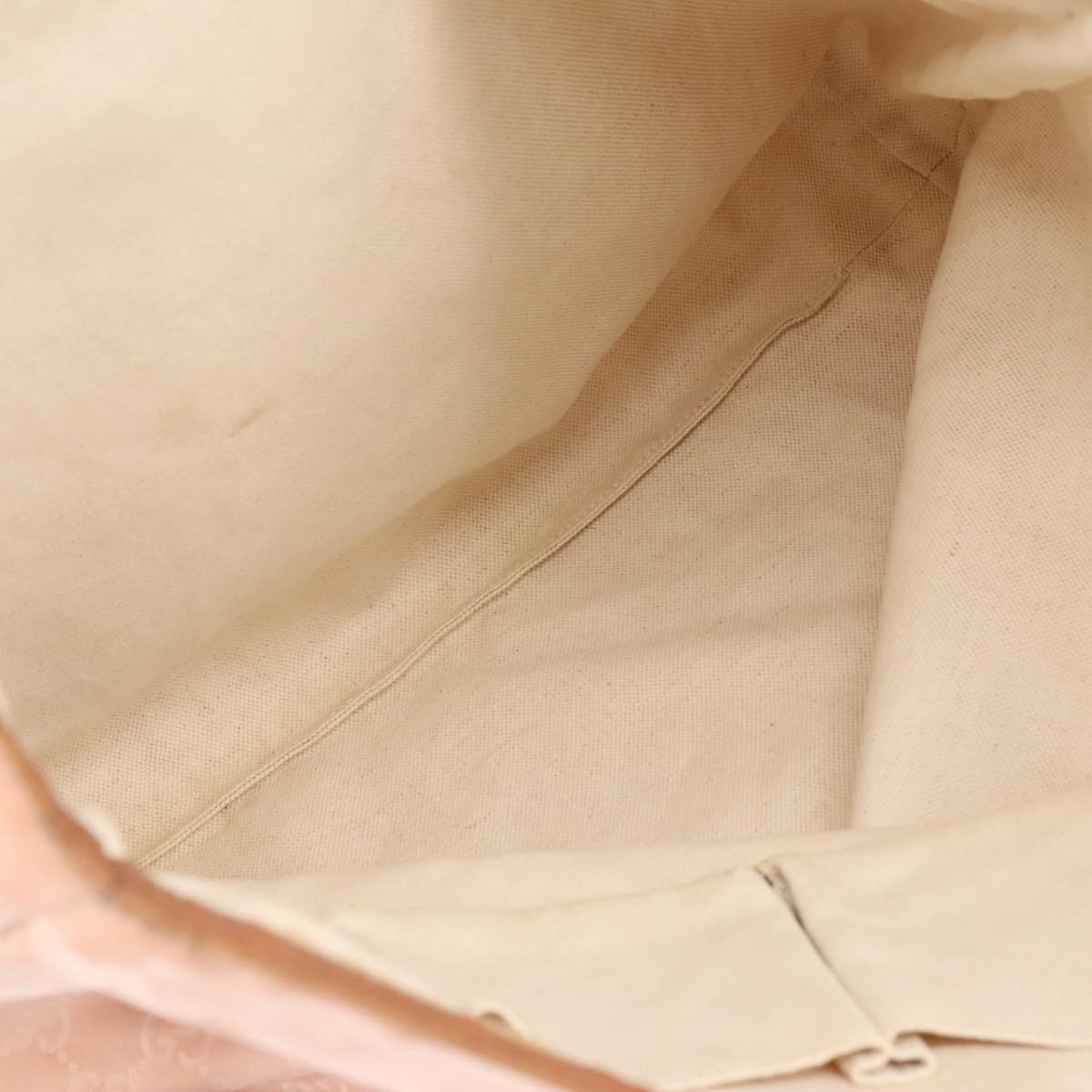 GUCCI GG Canvas Tote Bag Gold Pink - 11