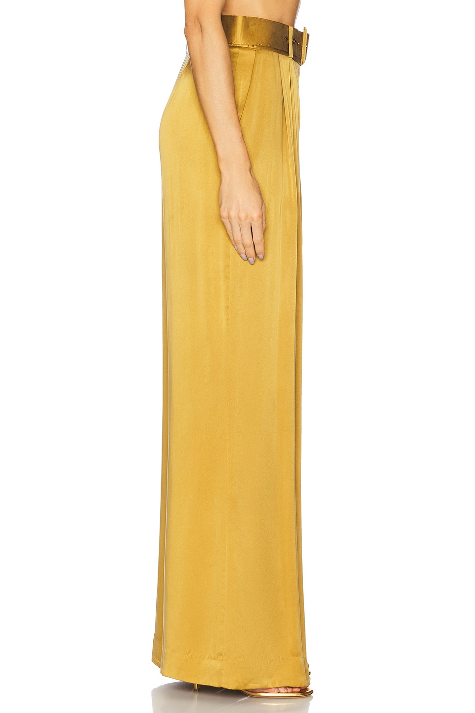 Silk Tuck Pant - 3