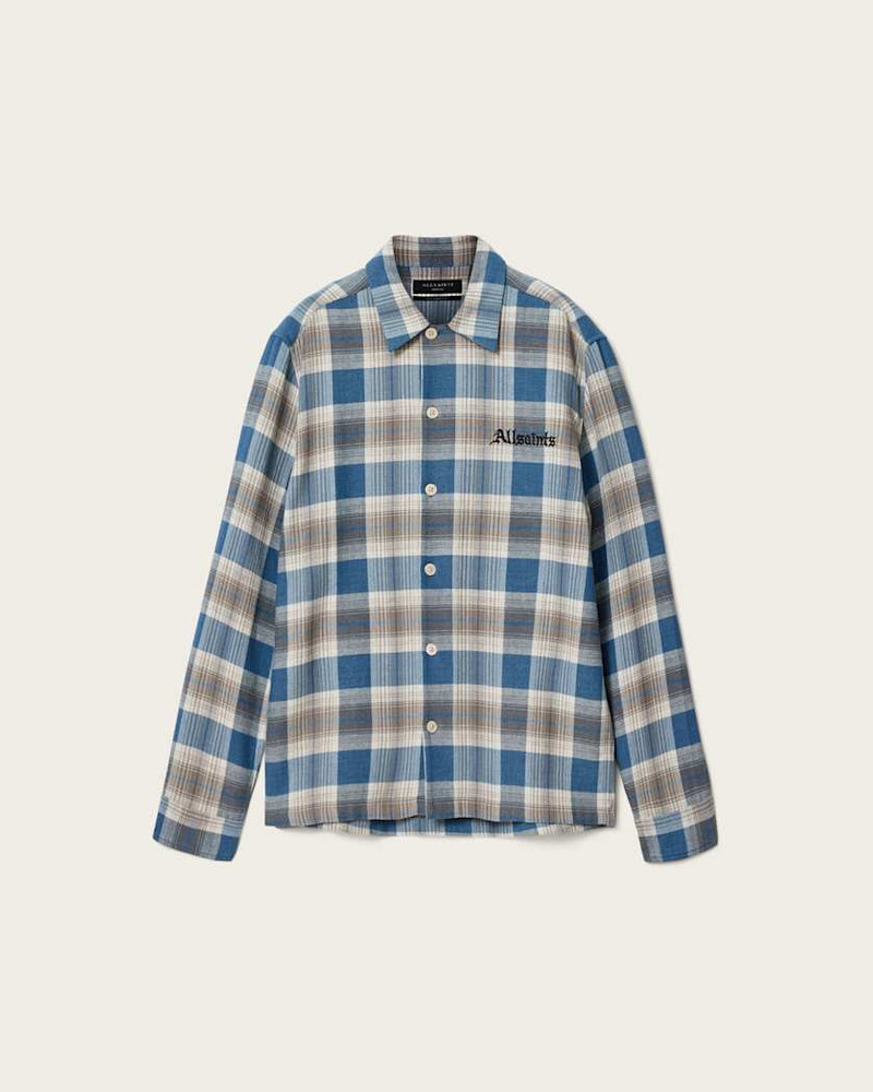 ATLA RELAXED LONG SLEEVE CHECK SHIRT 1