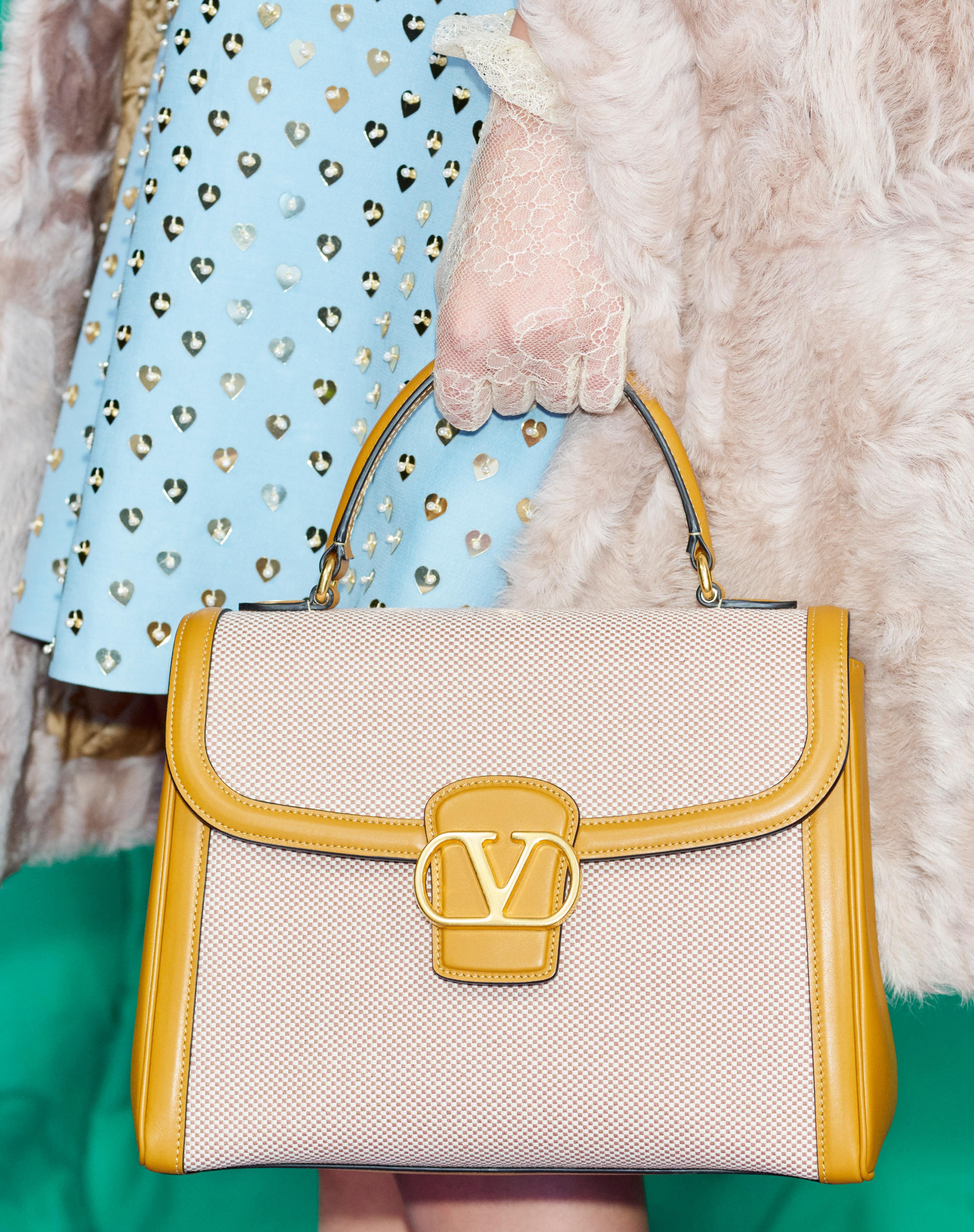 VALENTINO GARAVANI 9TO5 CANVAS HANDBAG - 9