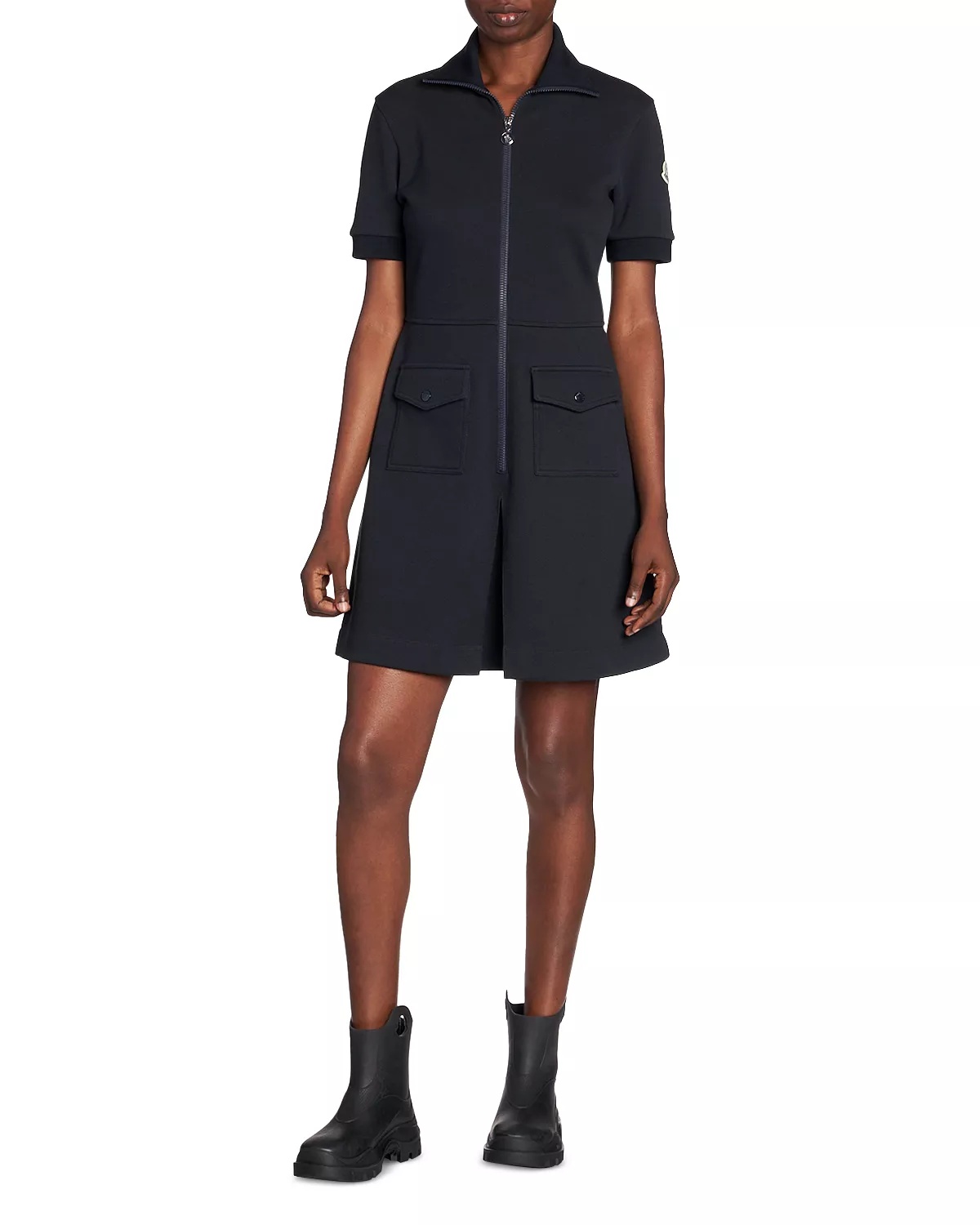 Zip Front Dress - 3