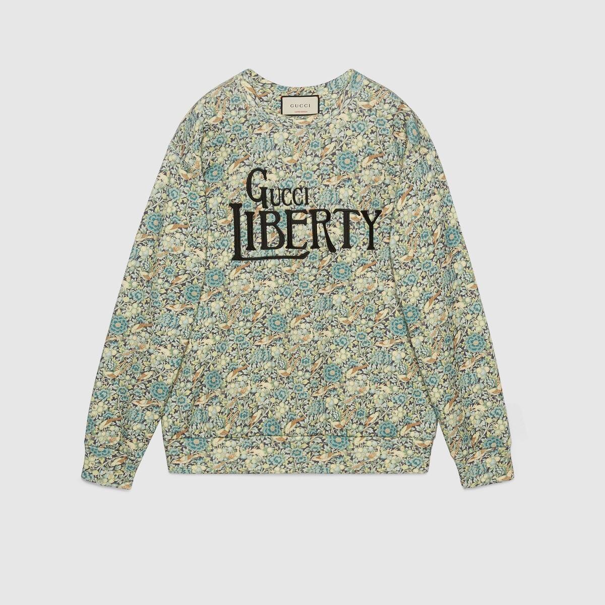 Online Exclusive Gucci Liberty sweatshirt - 1