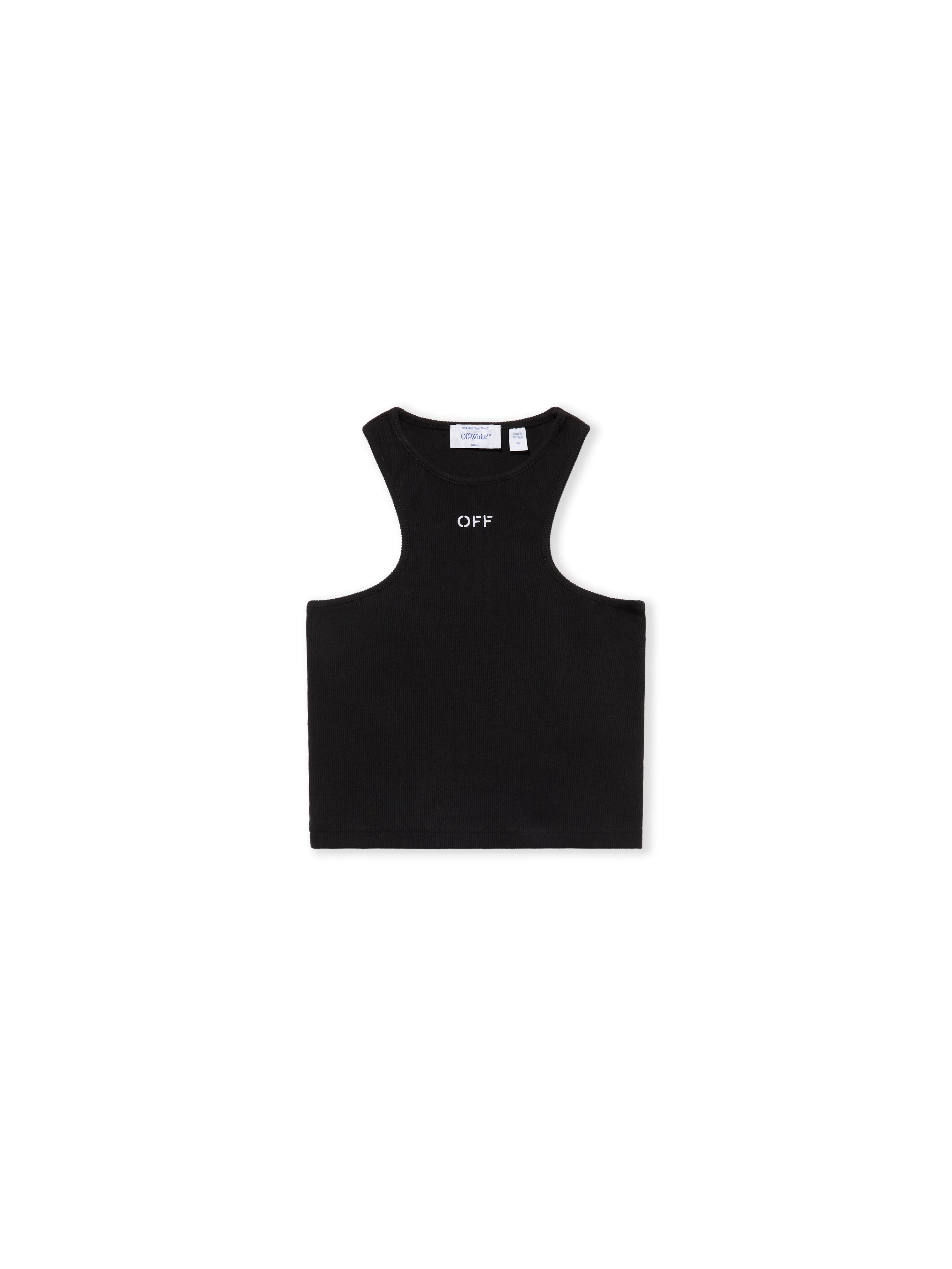 Off Stamp Rib Rowing Top - 1
