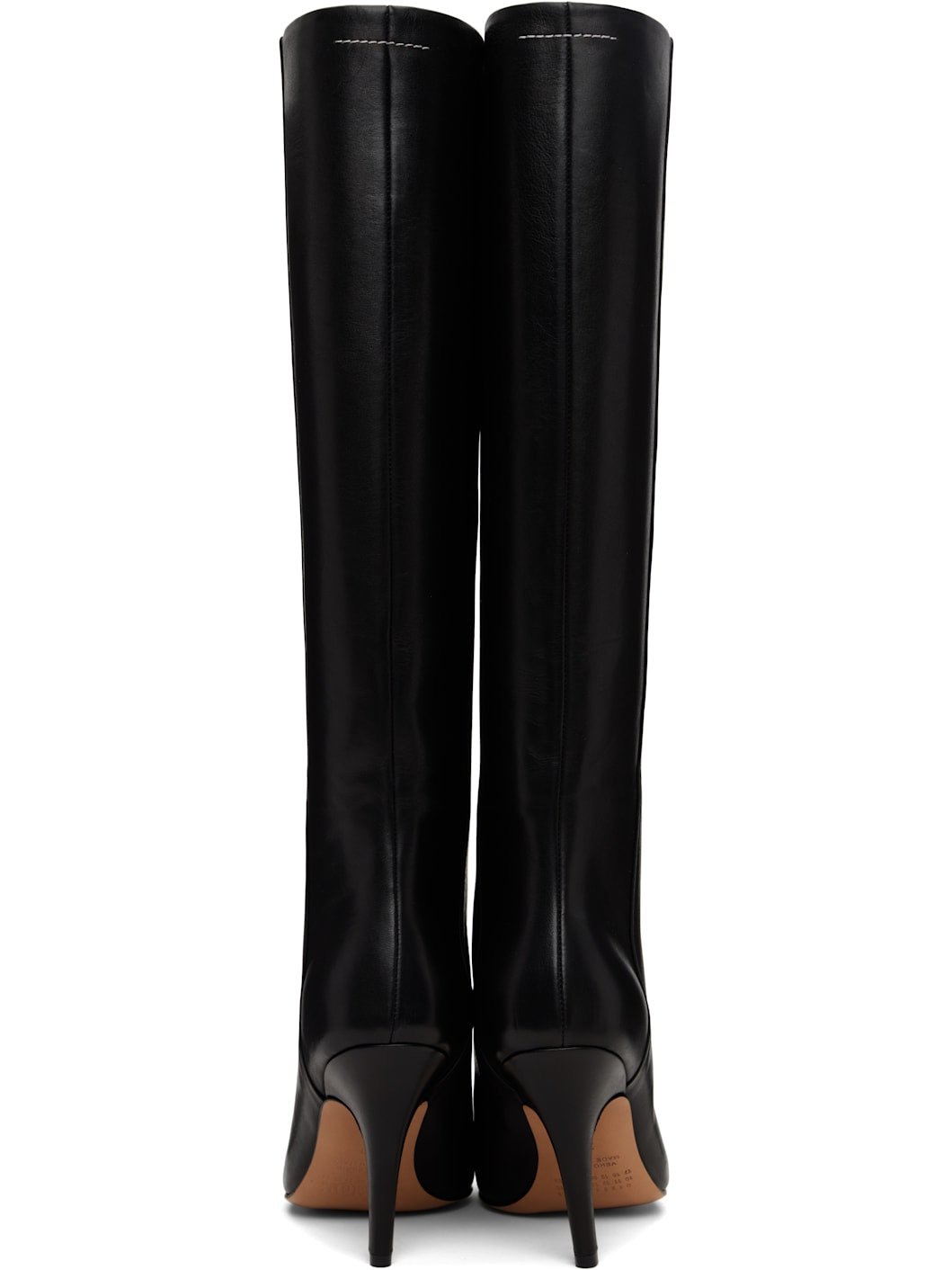 Black Architype Knee High Tall Boots - 2