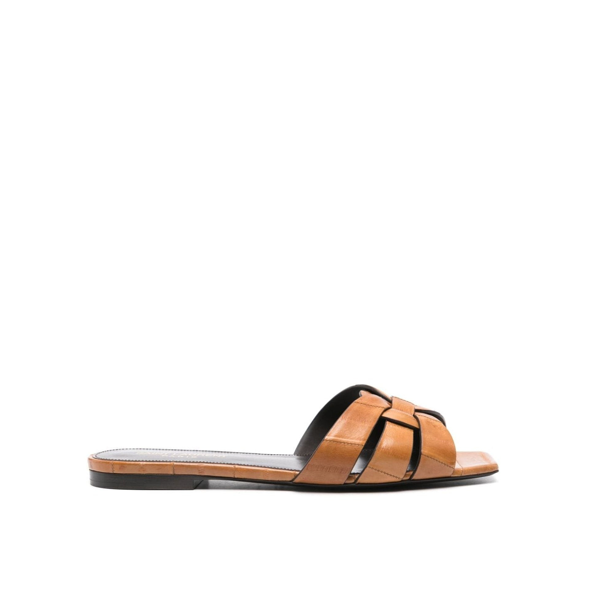 Saint Laurent Tribute Flat Sandals Women - 5