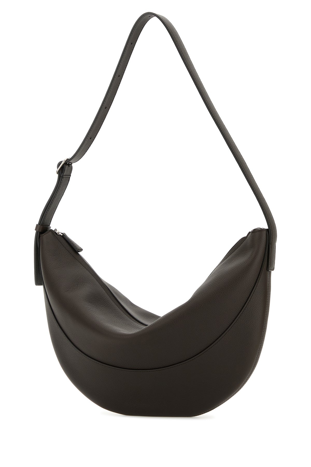 Brown leather Jouve shoulder bag - 2