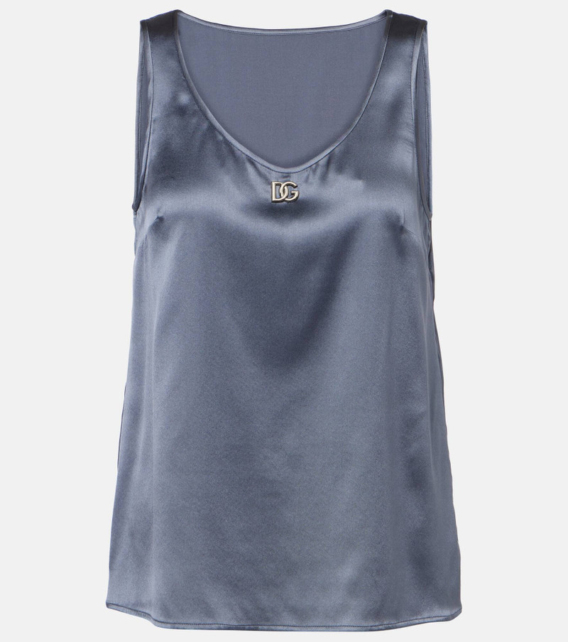 Silk-blend top - 1
