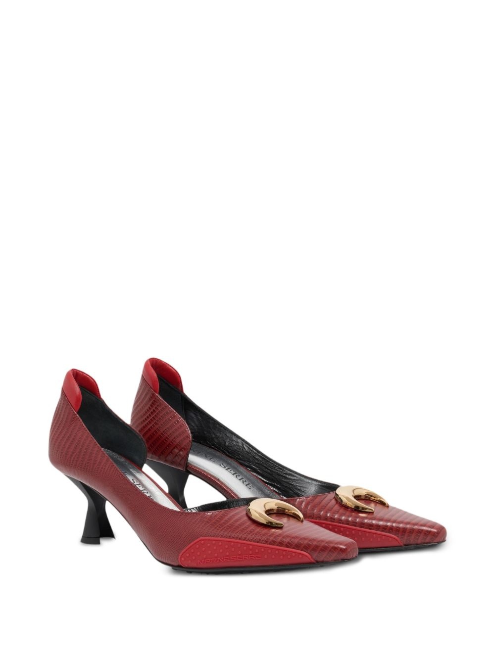 60mm lizard-skin effect pumps - 2
