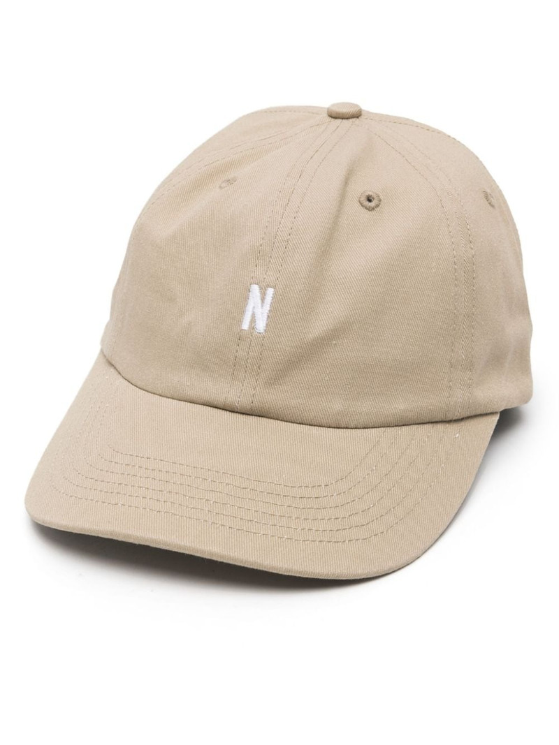logo-embroidered baseball cap 1