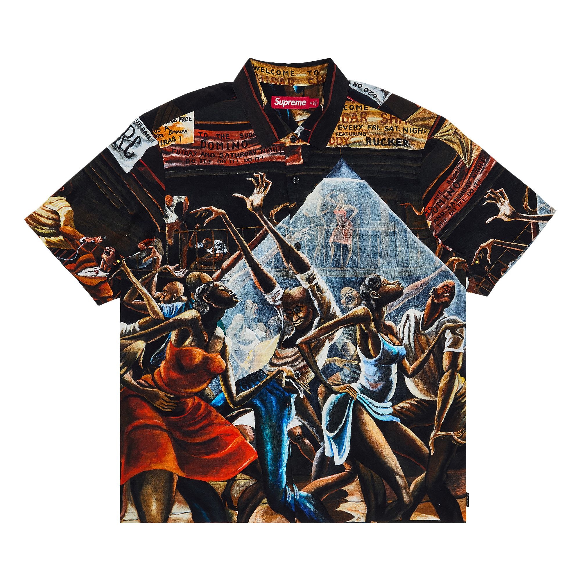 Supreme x Ernie Barnes Short-Sleeve Shirt 'Dance' - 1