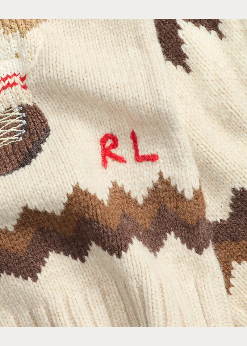 Polo Bear Wool-Blend Scarf 5