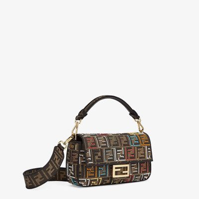 FENDI Embroidered fabric bag outlook