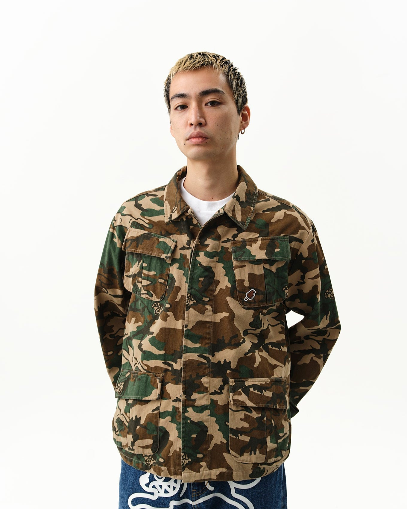 RUNNING DOG WOODLAND CAMO FIELD JACKET - 2
