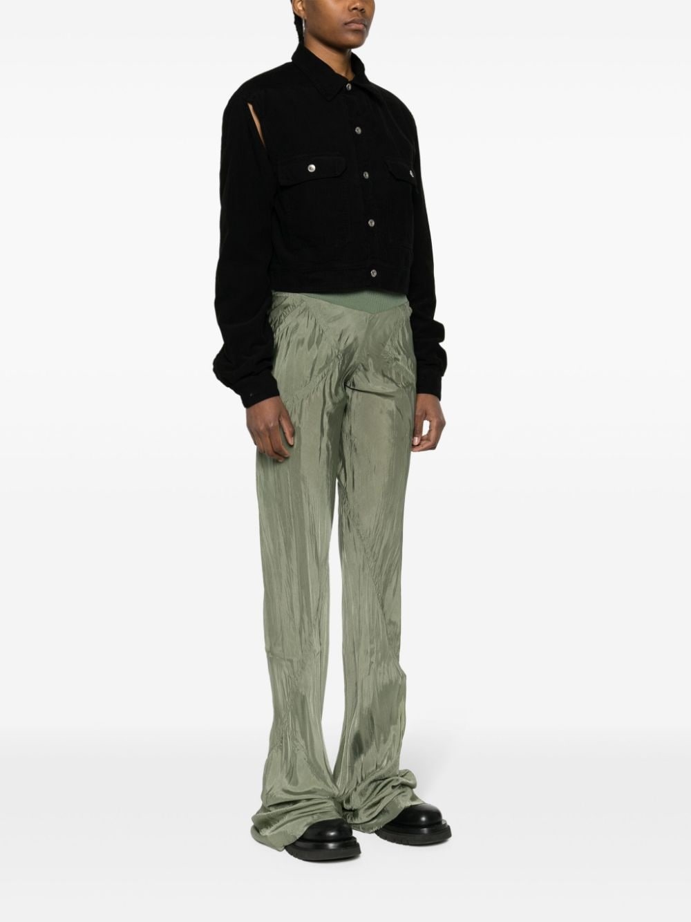 corduroy shirt jacket - 3