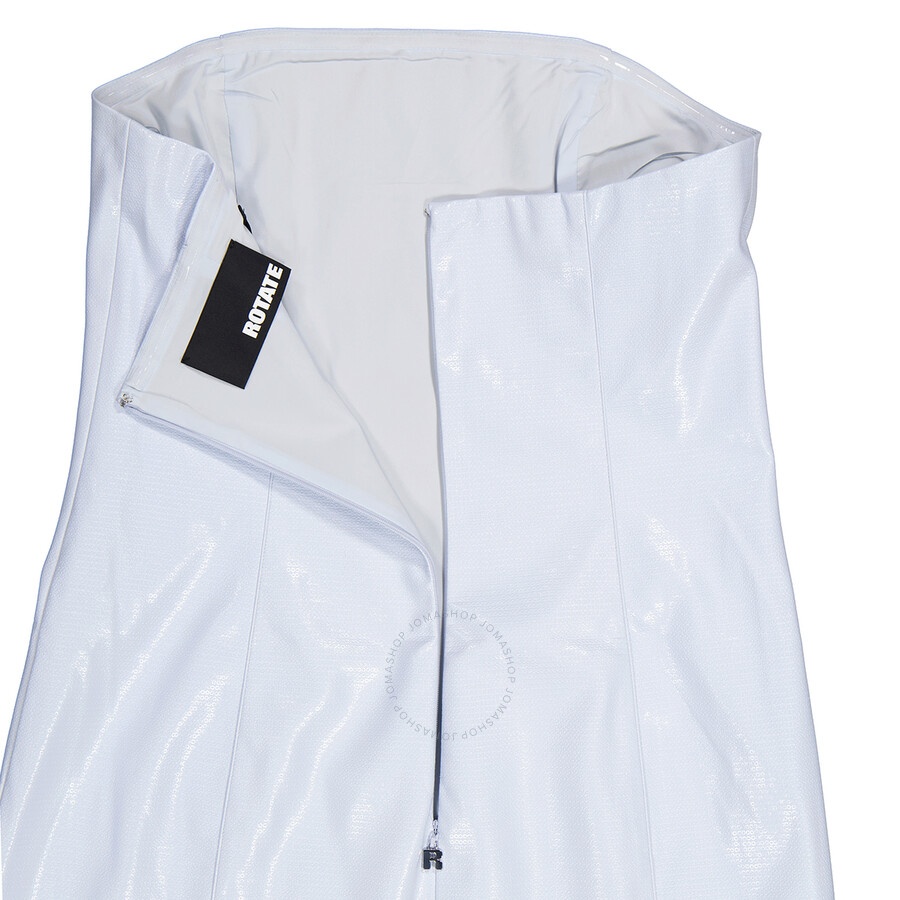 Rotate Artic Ice Herla Strapless Embossed Mini Dress - 7
