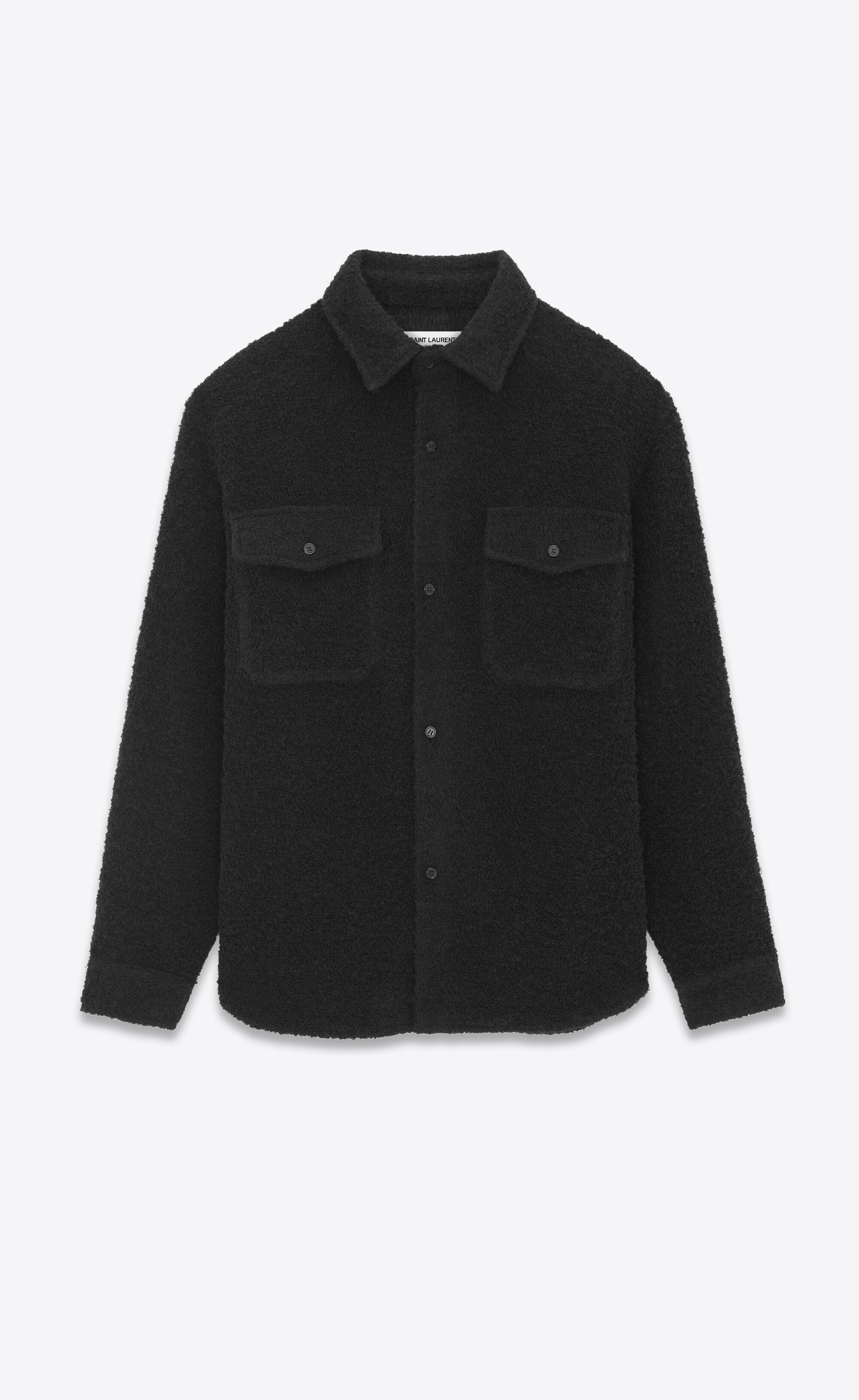 Bouclé Overshirt - 1