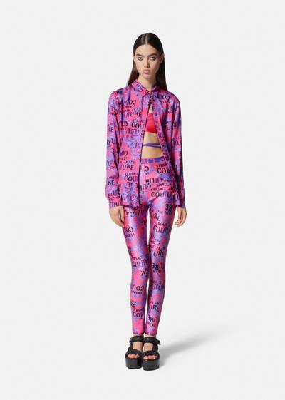 VERSACE JEANS COUTURE Logo Couture Leggings outlook