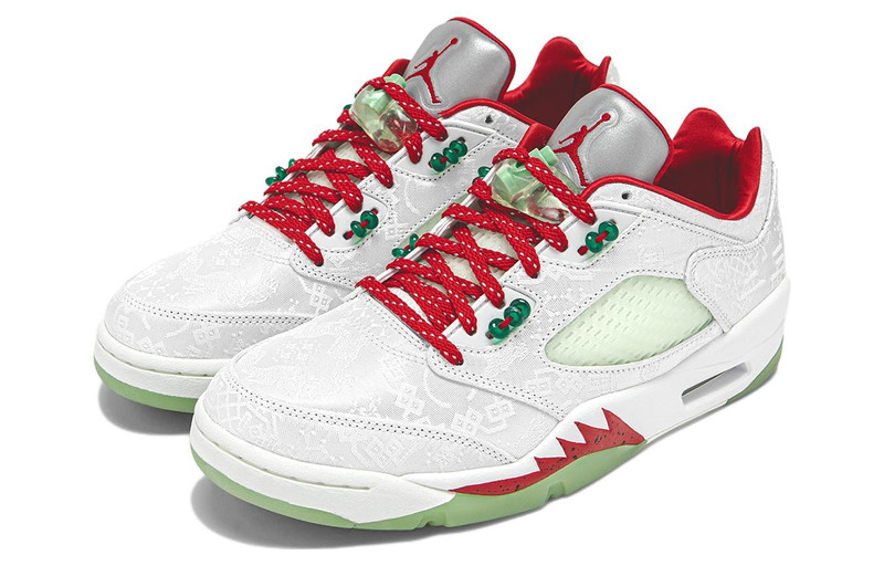 Air Jordan 5 Low x CLOT 'White Silk' 1551183 - 1