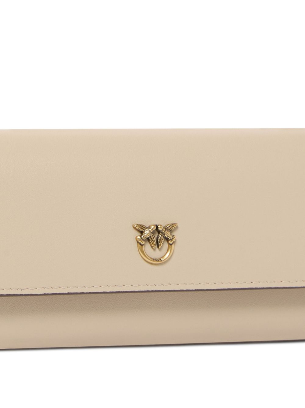 chain-strap leather wallet - 3
