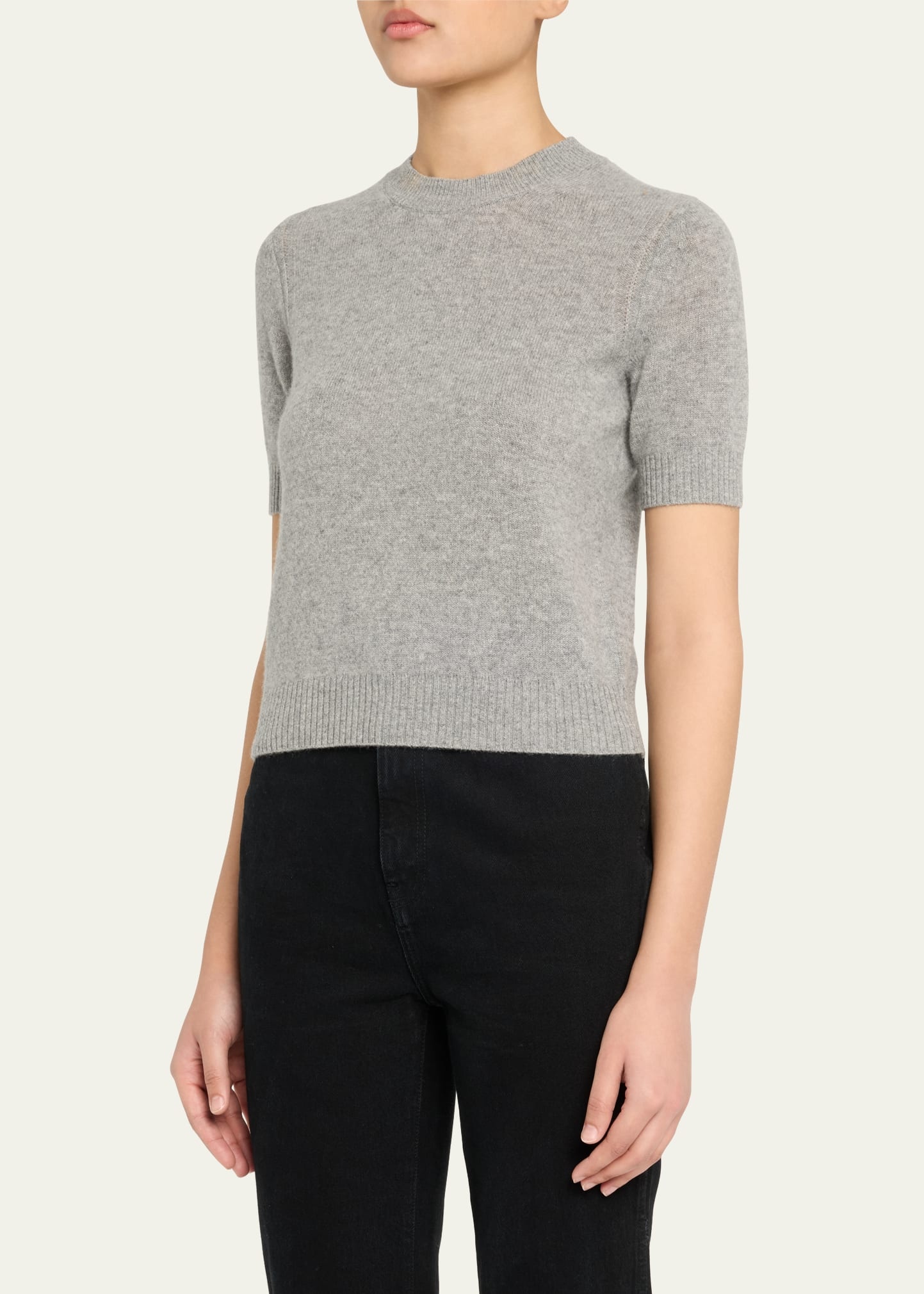 Cashmere Sweater Tee - 4