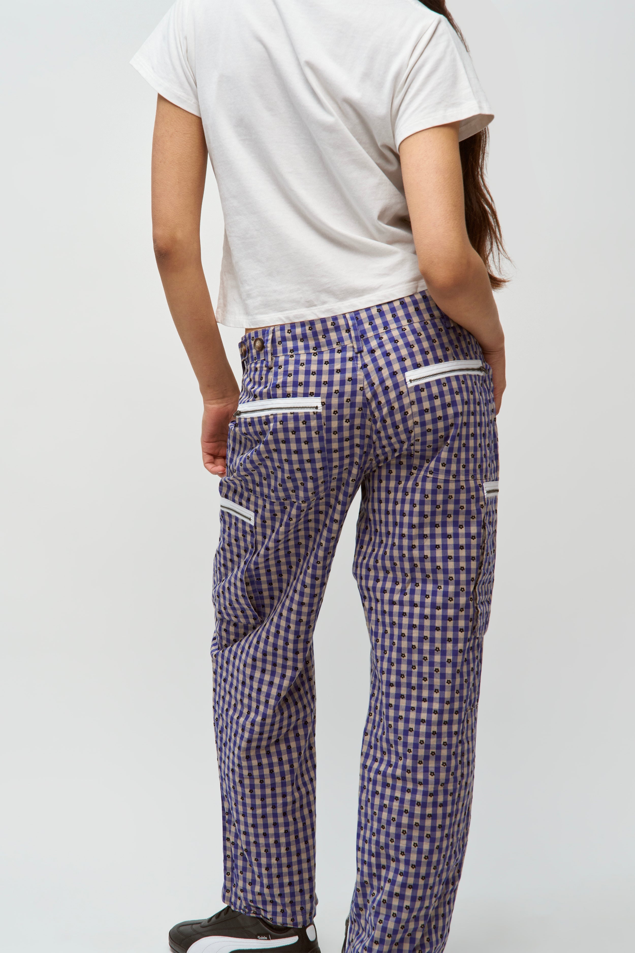 ADRIAN GINGHAM PANT - 6