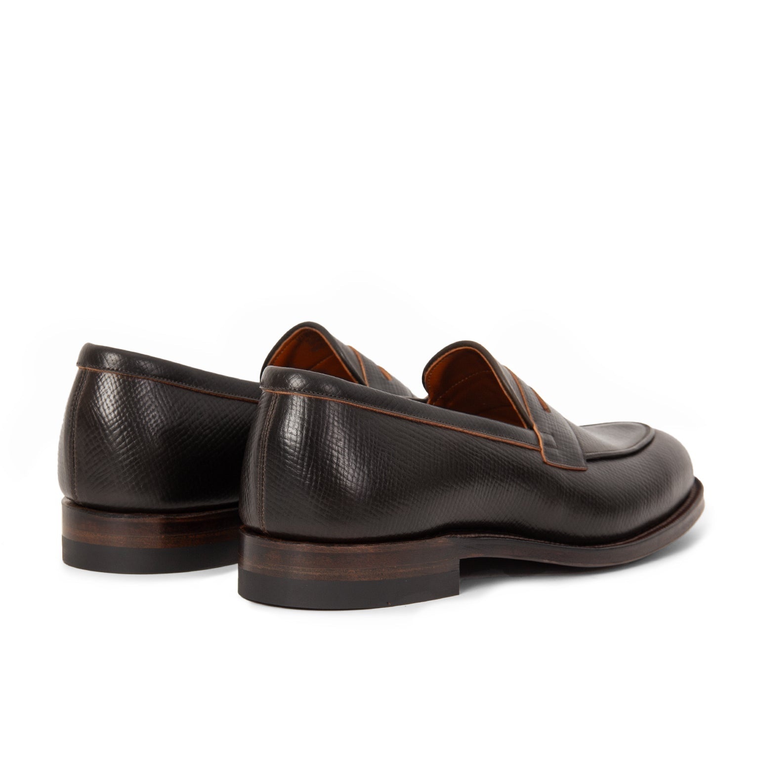 Bristol - Mahogany Hatchgrain Shell Cordovan® - 5