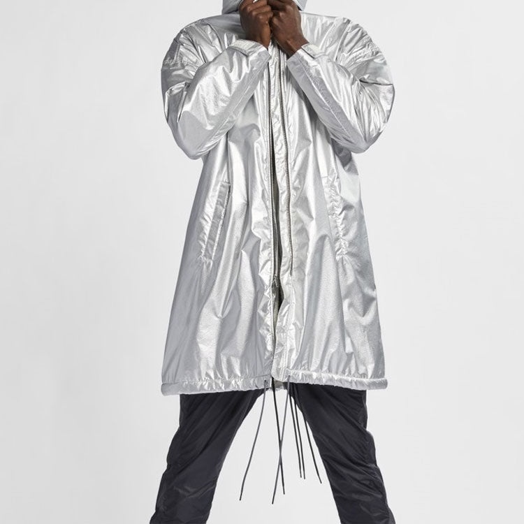 Nike Nrg Ti Parka x Fear of God Jacket 'Metalic Silver' AR0646-095 - 2