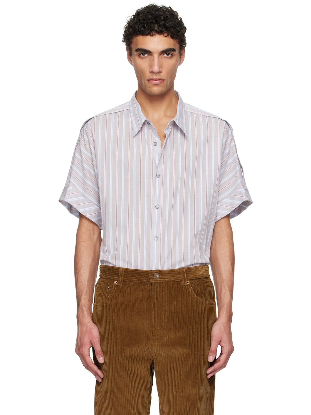 Gray Vintage Daddy Overshirt - 1